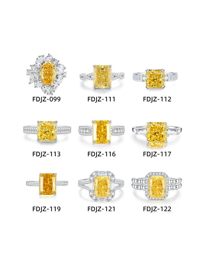 Geometric Luxury Cocktail Ring