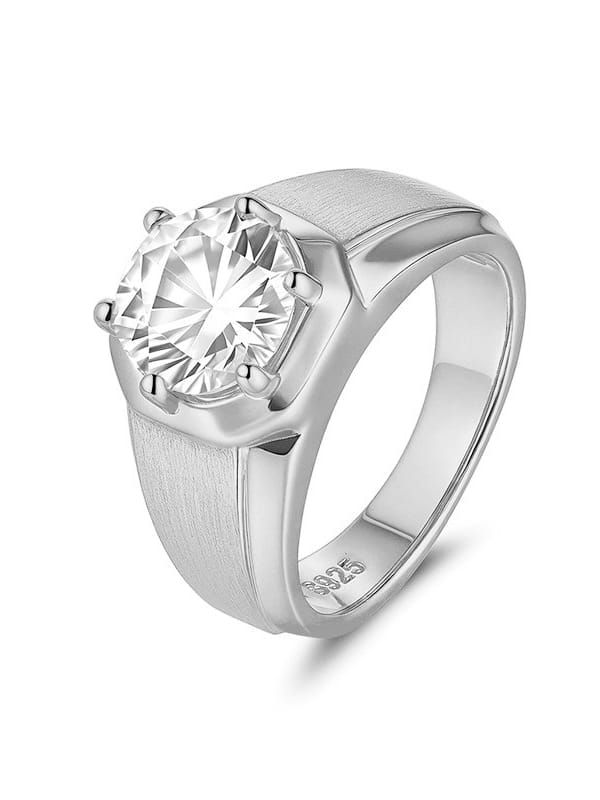 Geometric Minimalist Band Ring