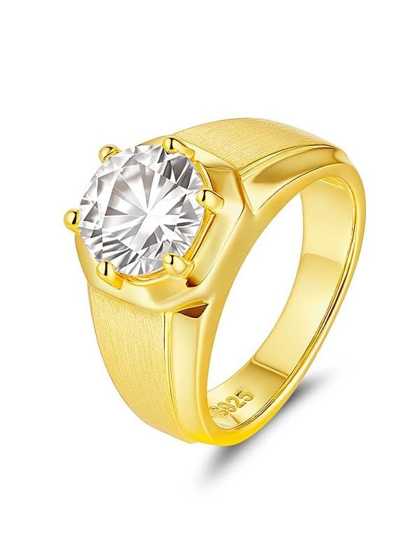 Geometric Minimalist Band Ring