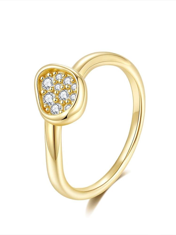 Round Minimalist Band Ring