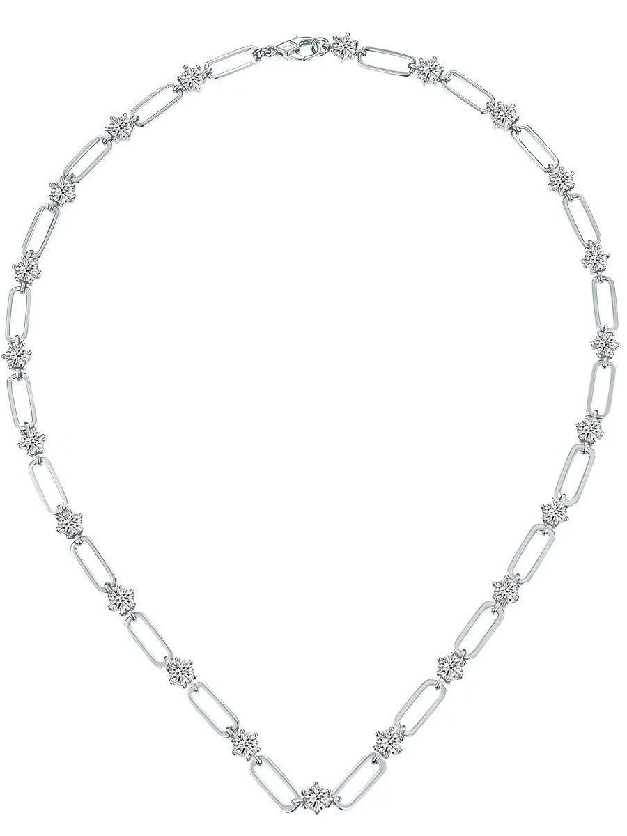 Oval Minimalist Cuban Necklace