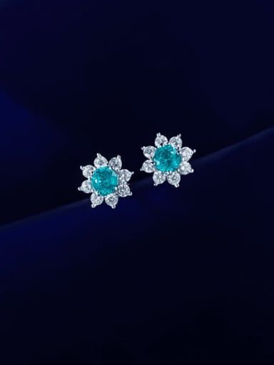 Flower Luxury Cluster Earrings