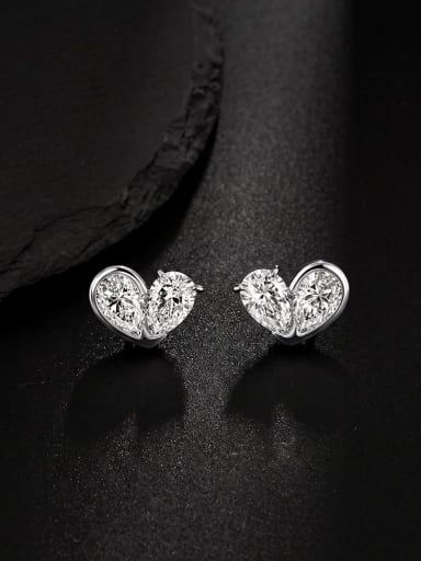 Heart Stud Earrings
