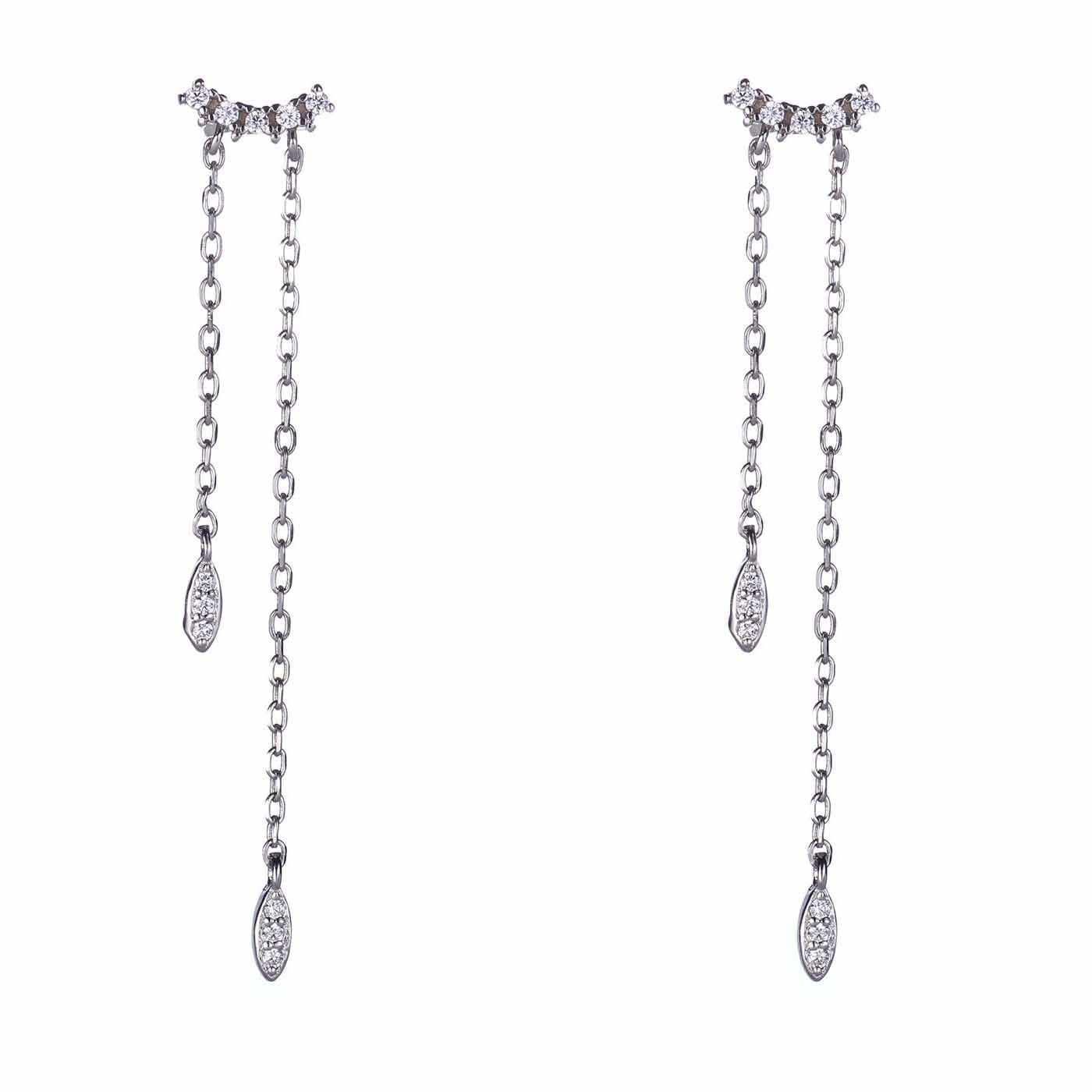 Elegant Waterdrop Tassels Earrings