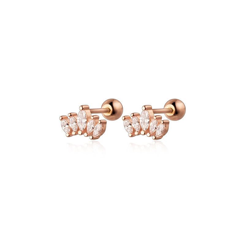 Crown Stud Earrings