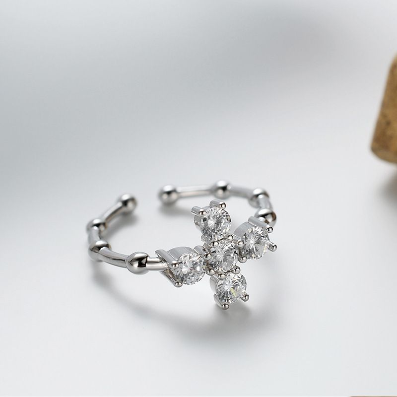 Cross Ring · Yellow Gold