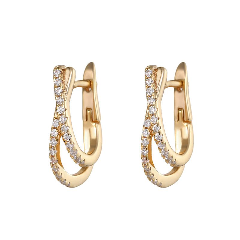Pavé Hoop Earrings