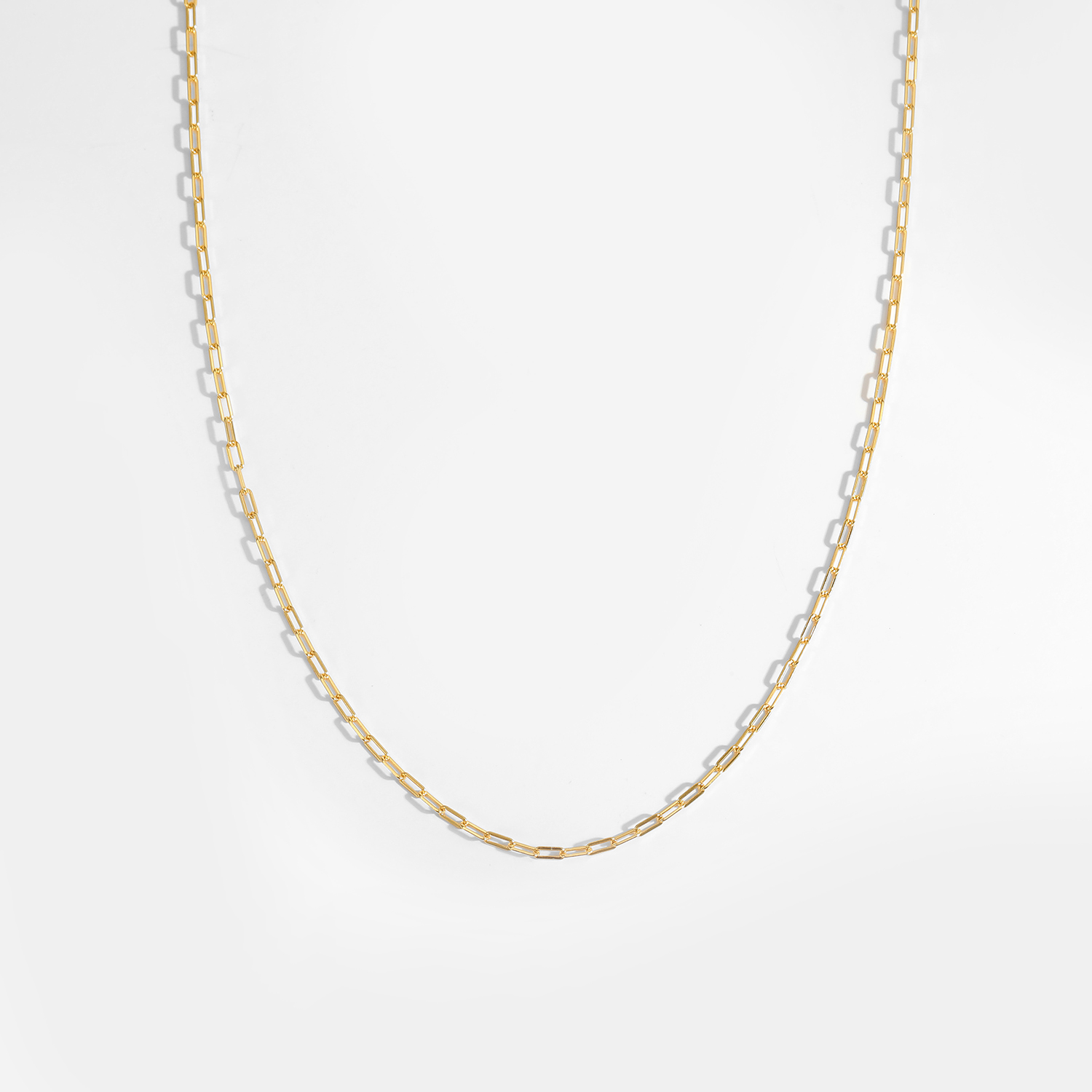 Choker Hollow Chain Necklace