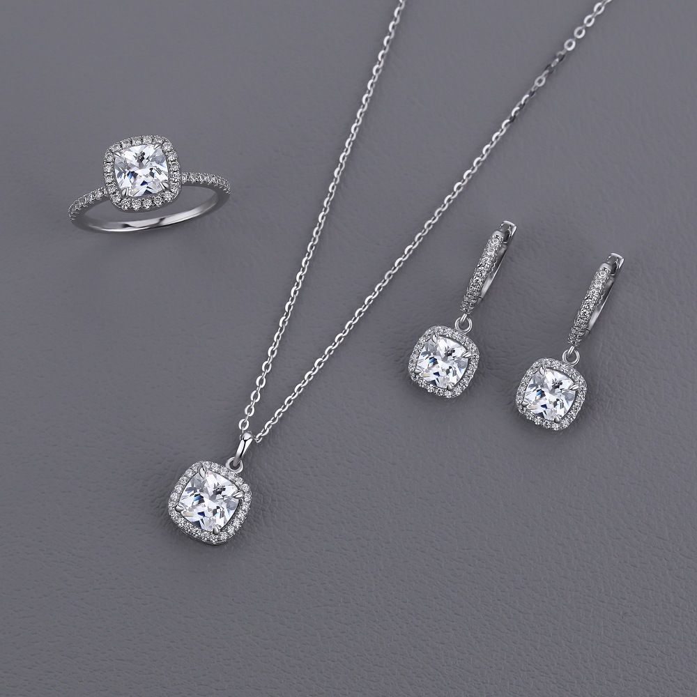 Geometry Classic Radiant Earrings