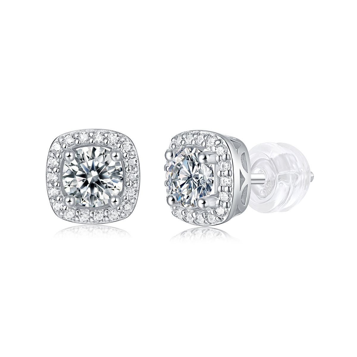 Halo Stud Earrings