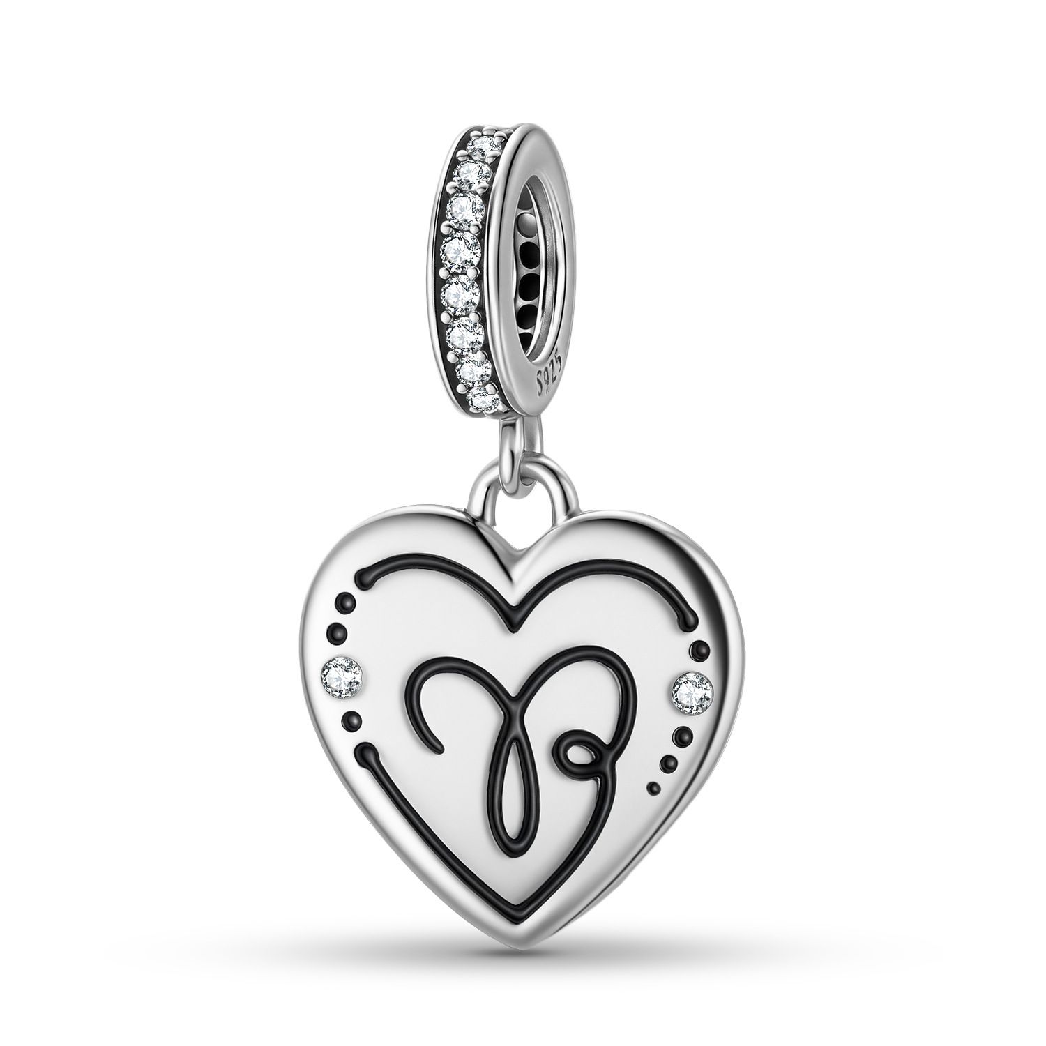 Heart Pendant Bracelet
