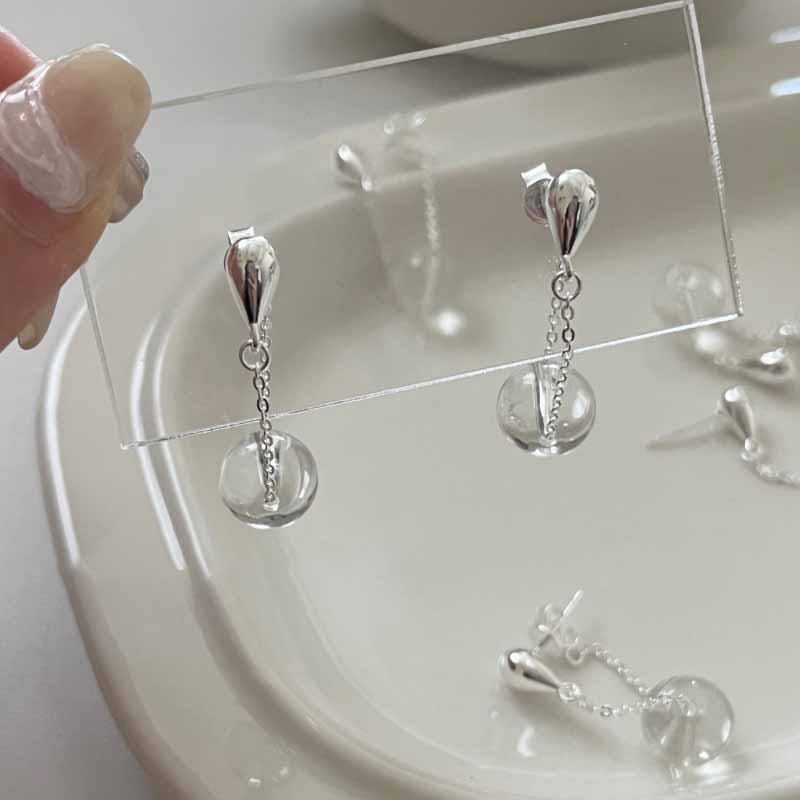 Elegant Transparent Dangling Earrings