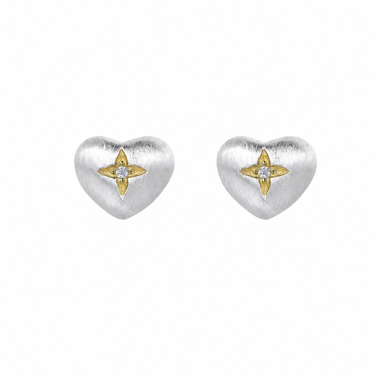 Heart Stud Earrings