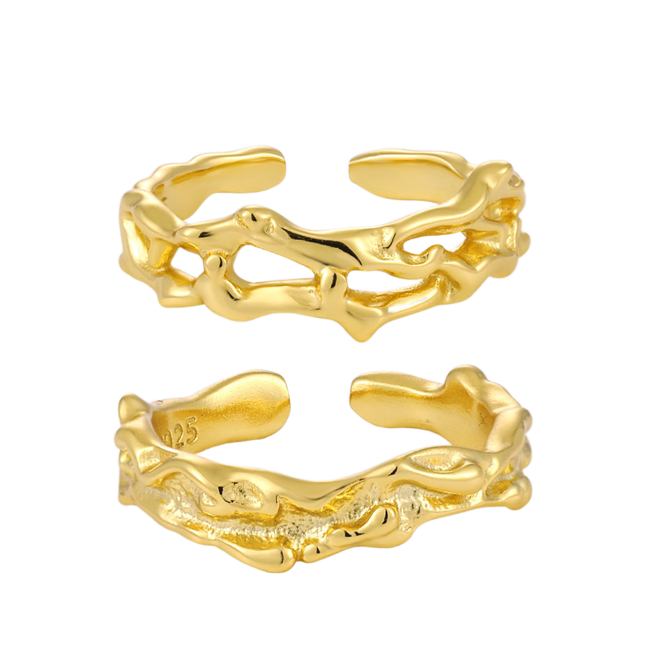 Party Irregular Flowing Ring