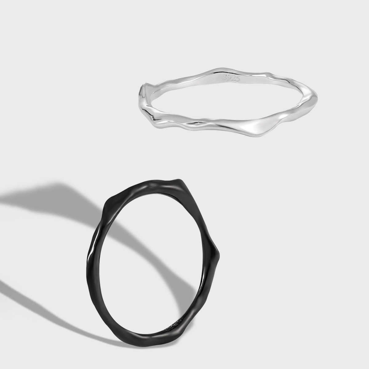 Minimalism Irregular Fine Ring
