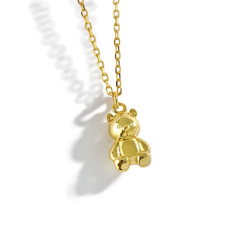 Cute Mini Bear Necklace