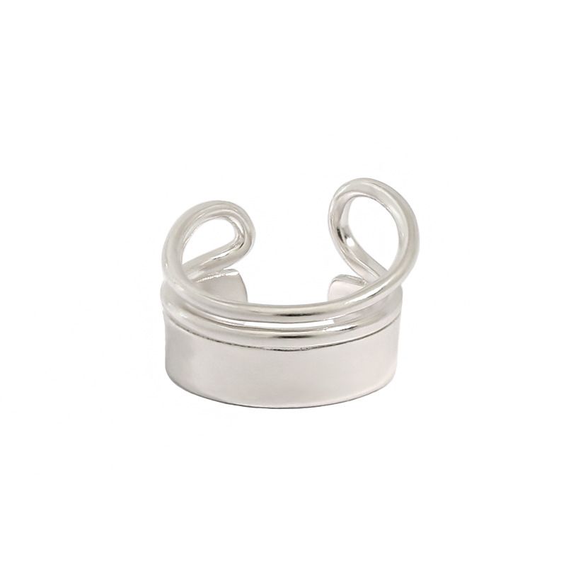 Geometry Double Lines Ring