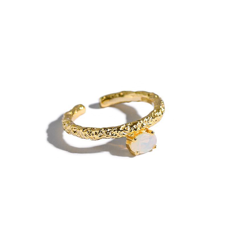 Simple Oval Created Ring