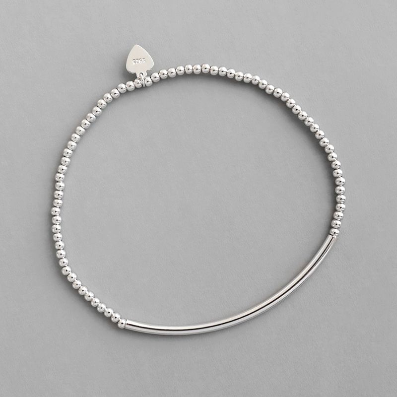 Simple Beads Tube Bracelet · 2mm