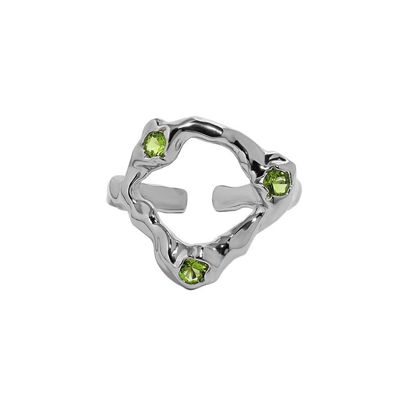 Irregular Geometric Design Ring