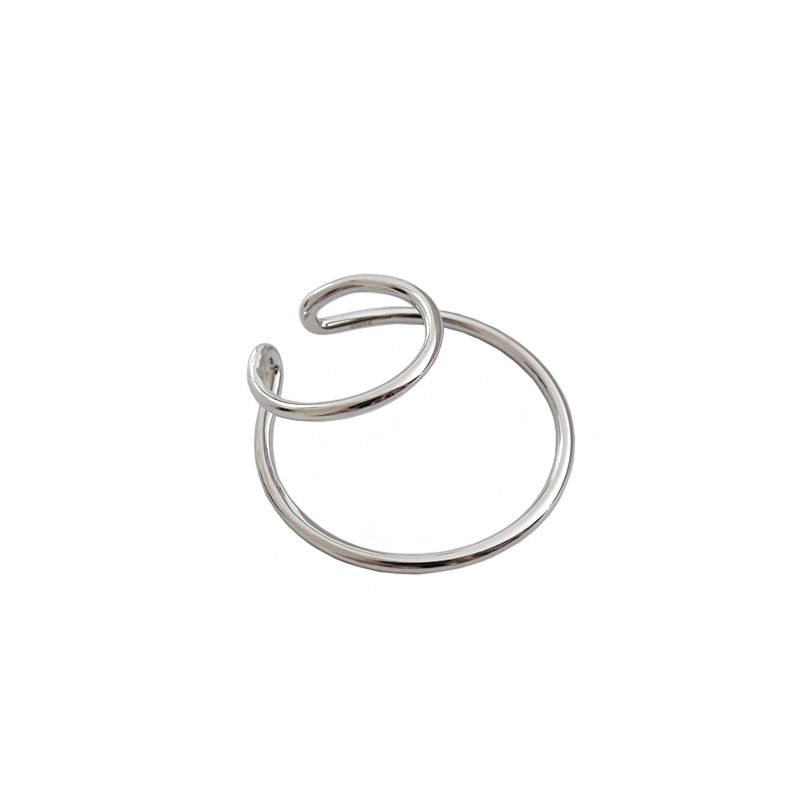 Simple Geometry Double Earrings
