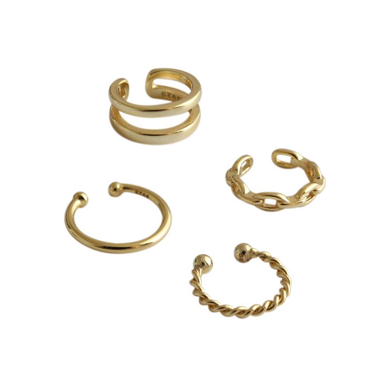 Simple Hollow Chain Earrings