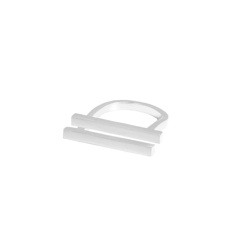 Minimalism Geometry Strips Ring