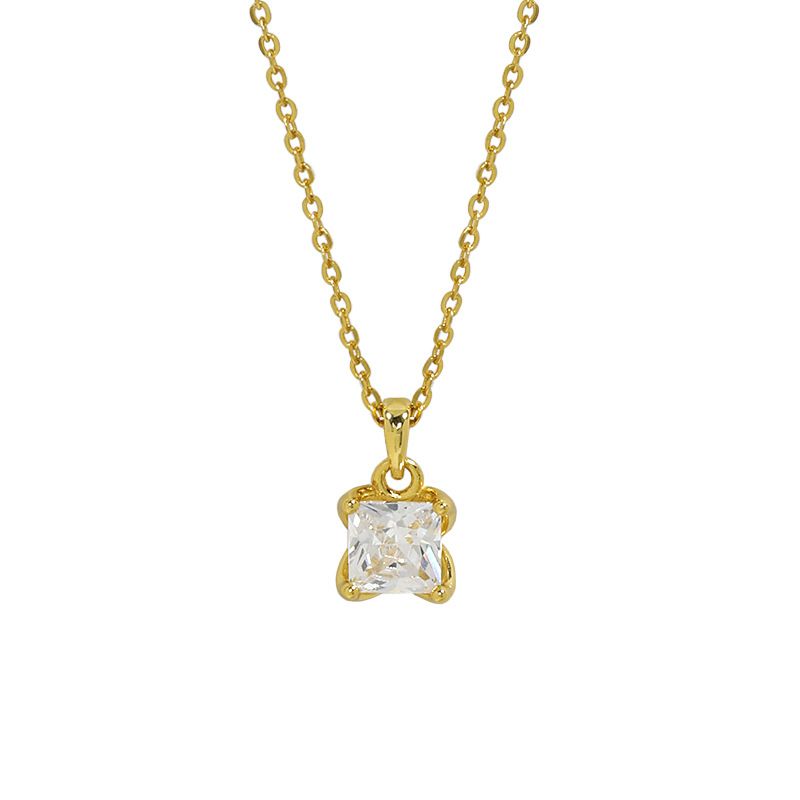 Simple Radiant Necklace