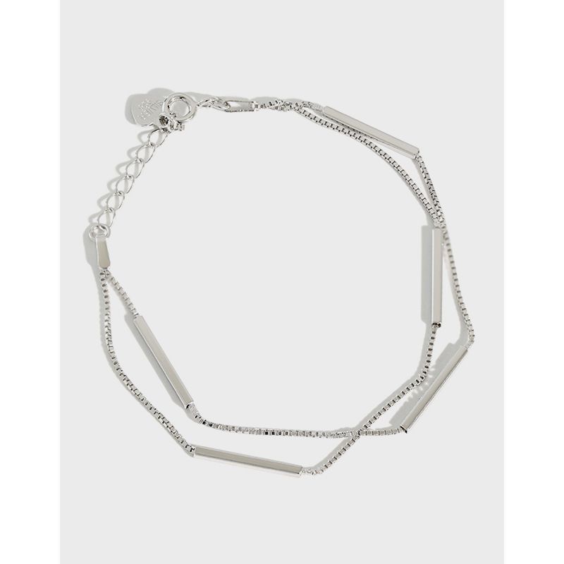 Double Layer Box Bracelet