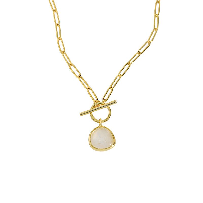 Graduation Round Natural Necklace