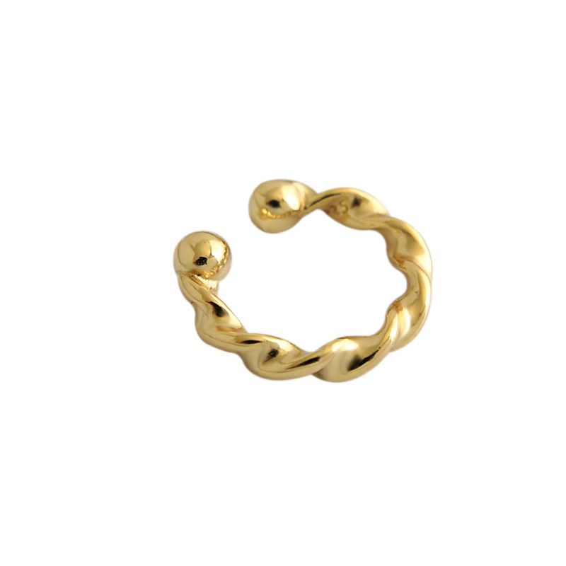 Office Mobius Twisted Earrings