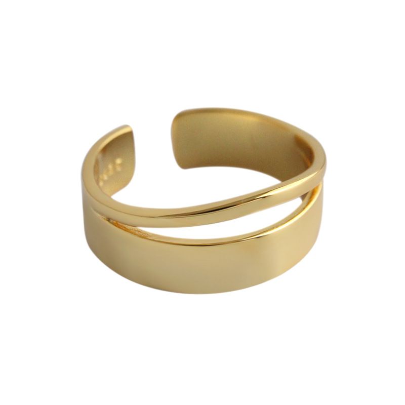 Simple Double Layer Ring