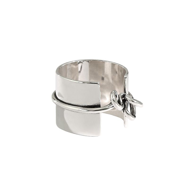 Vintage Wide Messy Ring
