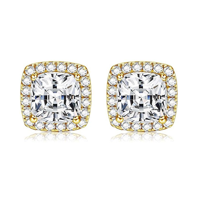 Halo Stud Earrings
