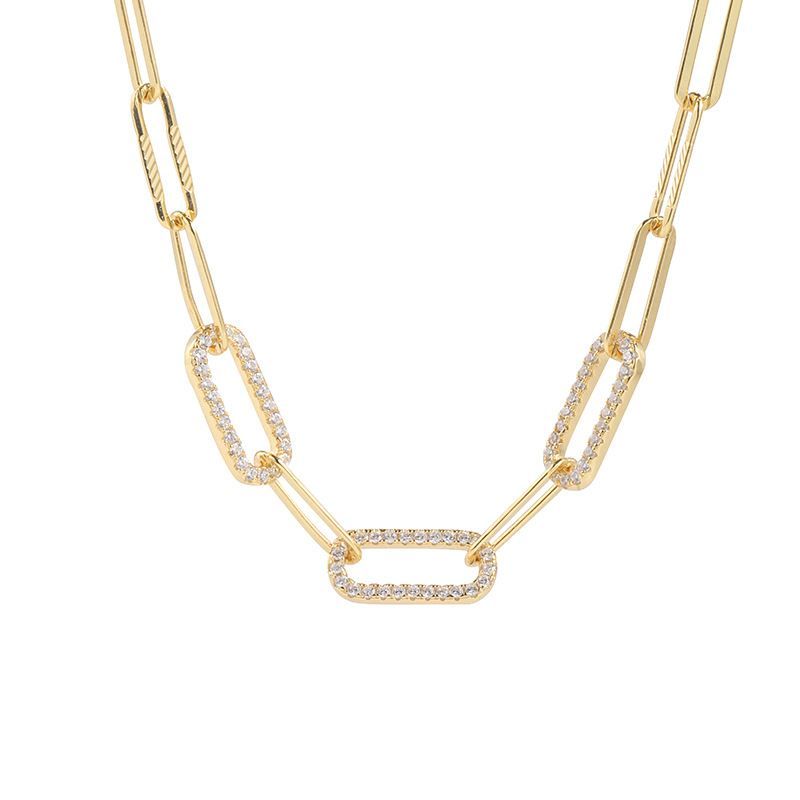 Casual Hollow Chain Necklace