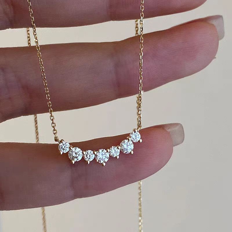 Graduation Seven Round Necklace