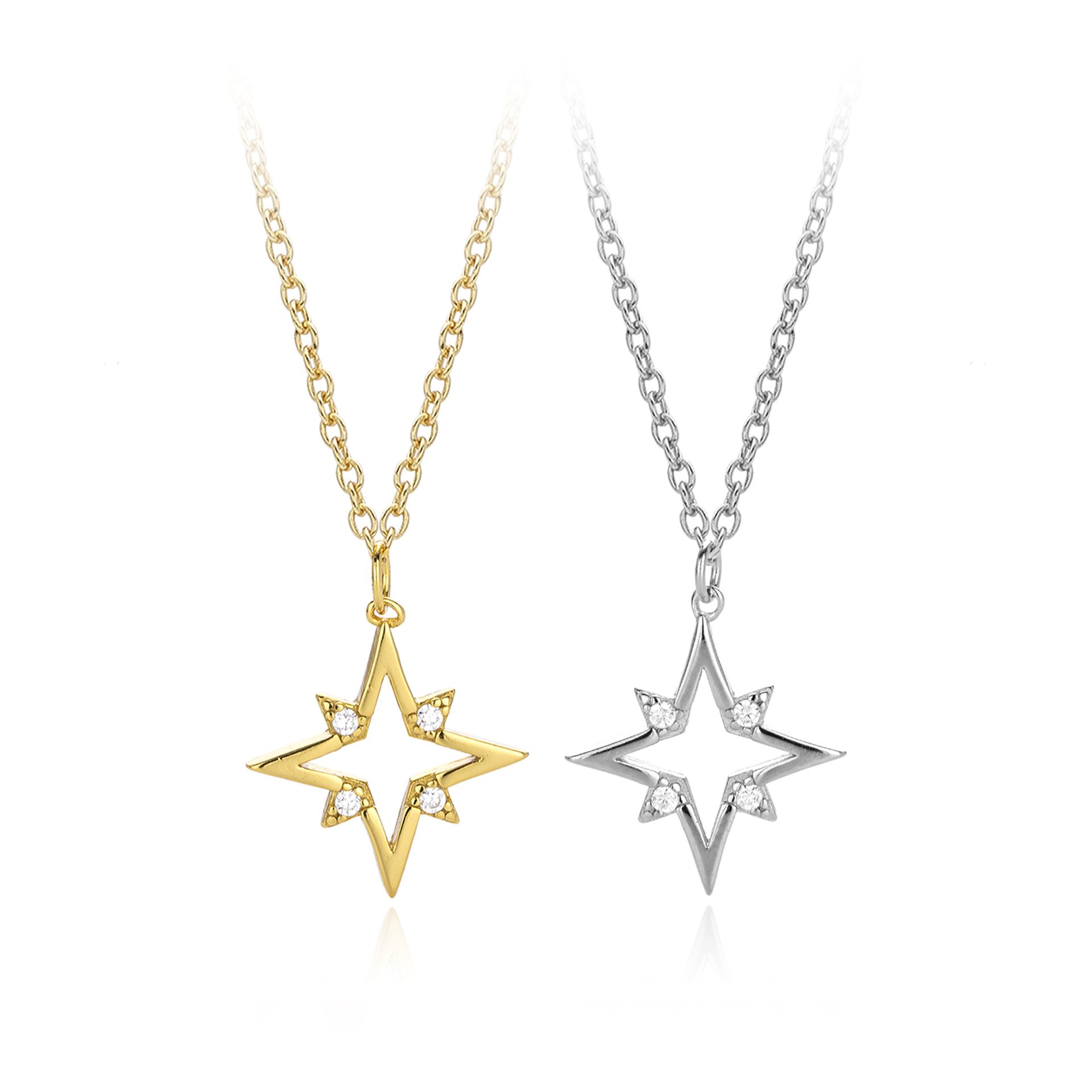 Star Pendant · Yellow Gold