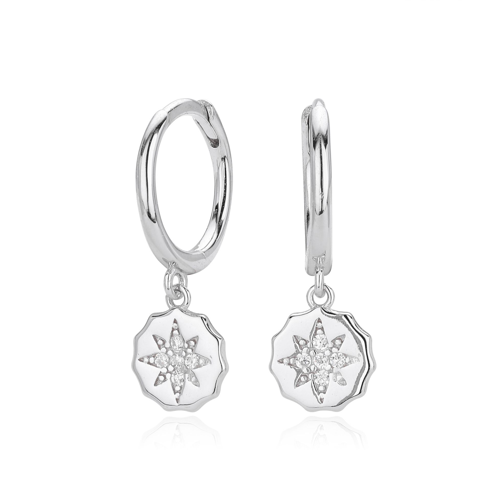 Star Drop Earrings