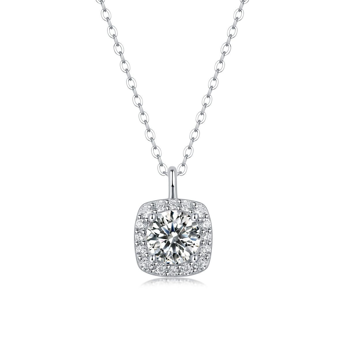 Elegant Chain Geometric Pendant
