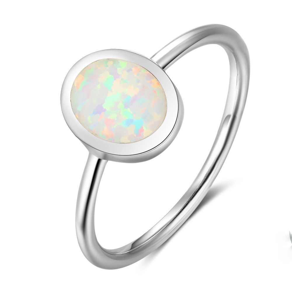 Simple Oval Created Ring