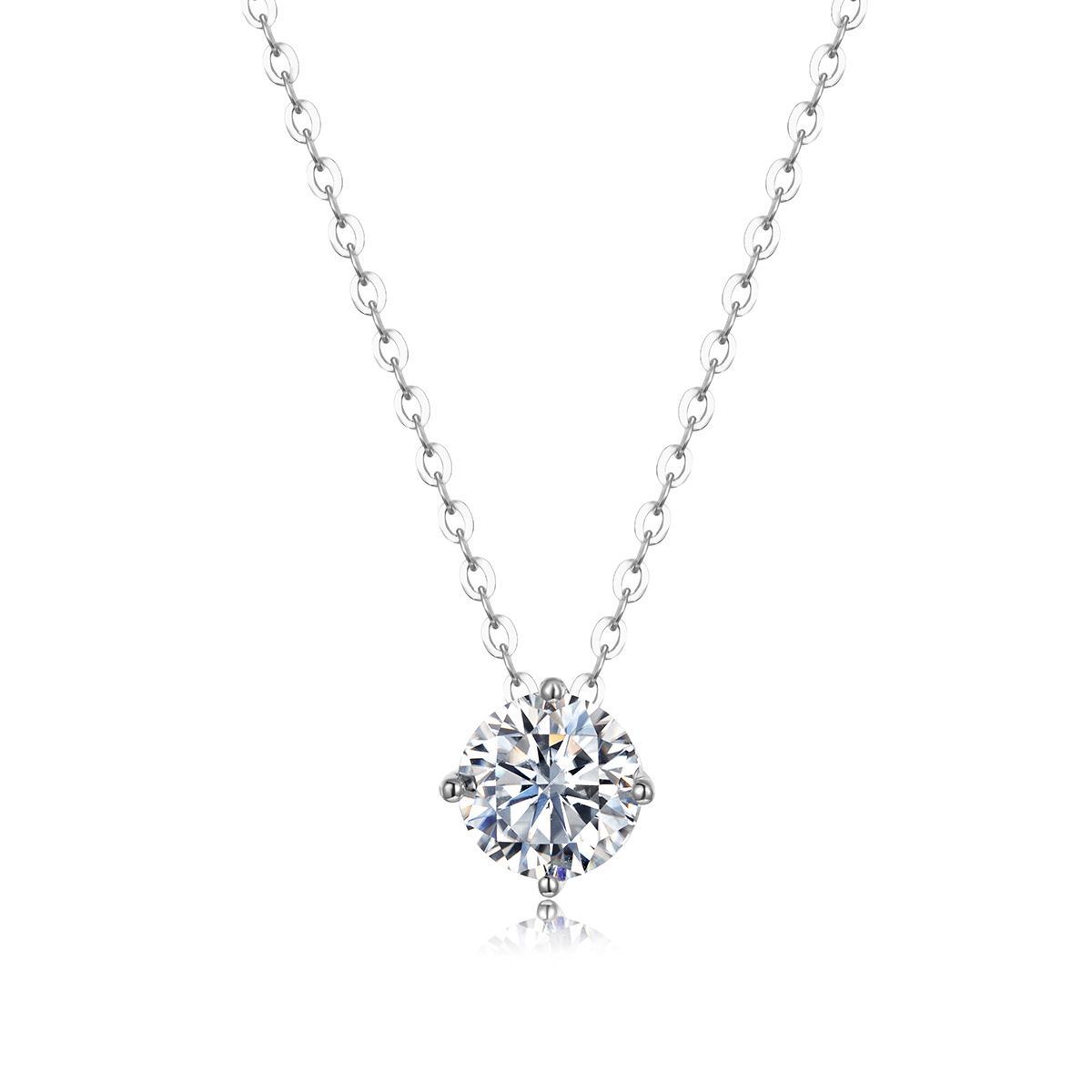 Minimalist Four Prong Necklace