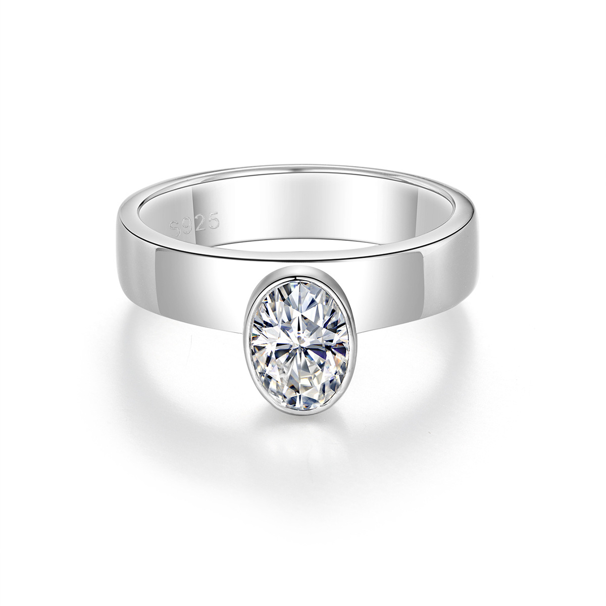 Oval Shaped Shank Ring