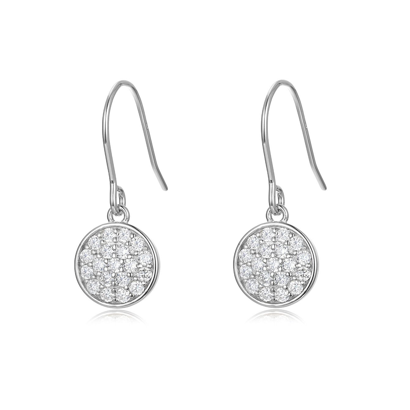 Pavé Drop Earrings