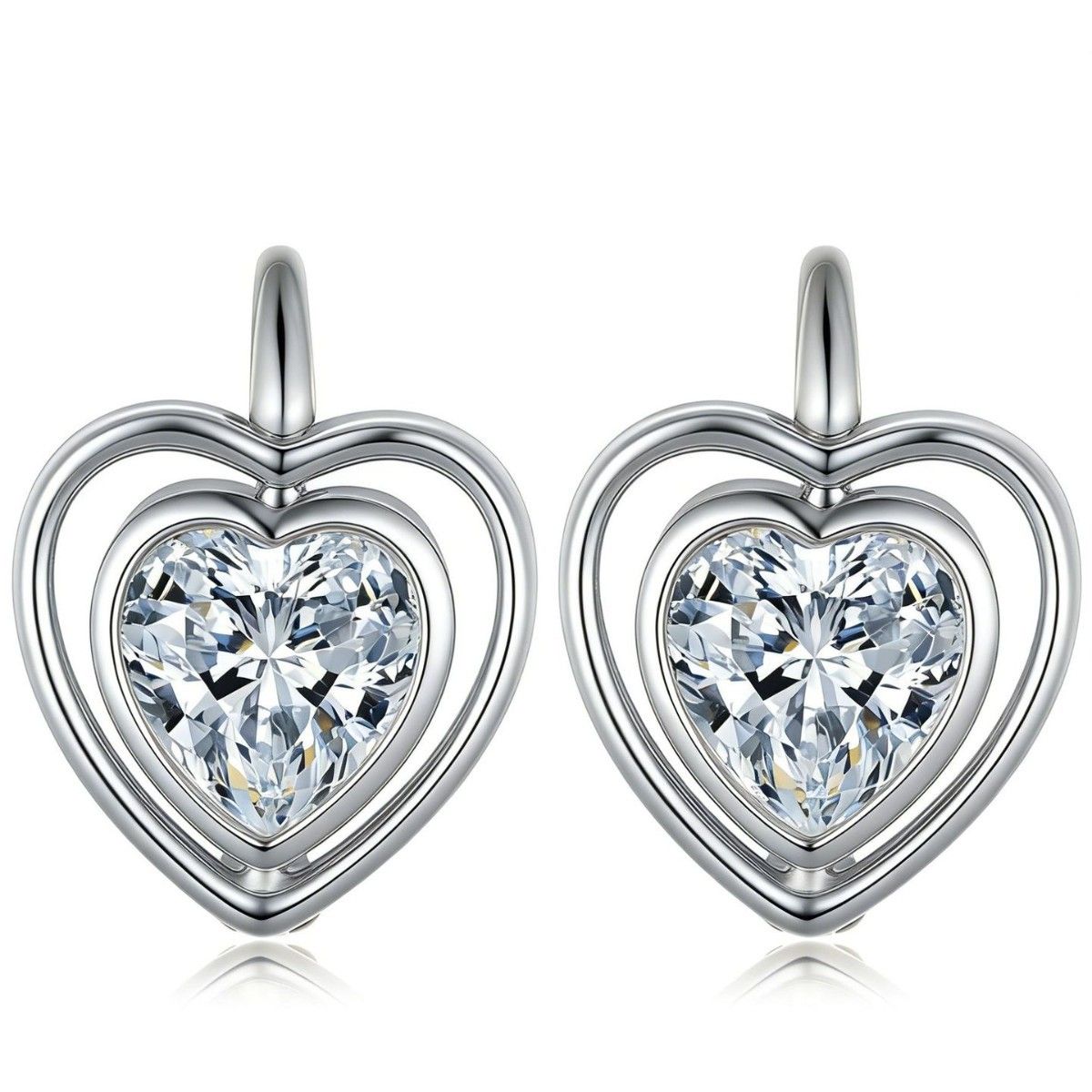 Heart Stud Earrings
