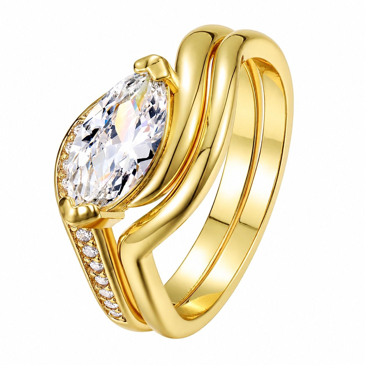 Marquise Cut Vintage Ring