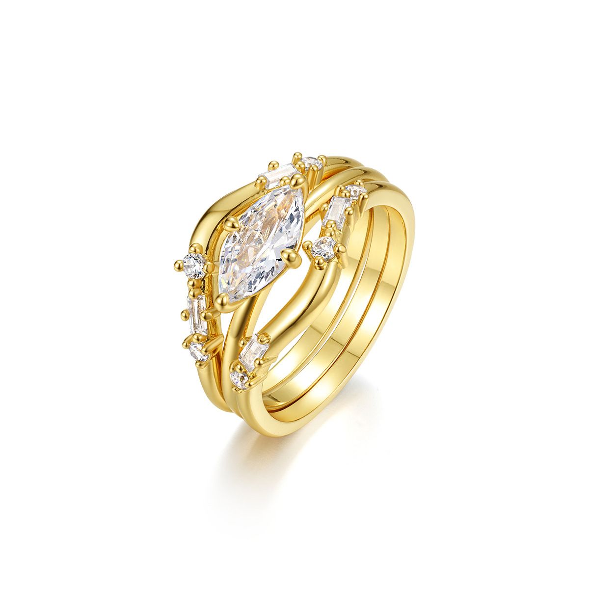 Luxury Oval Shaped Ring