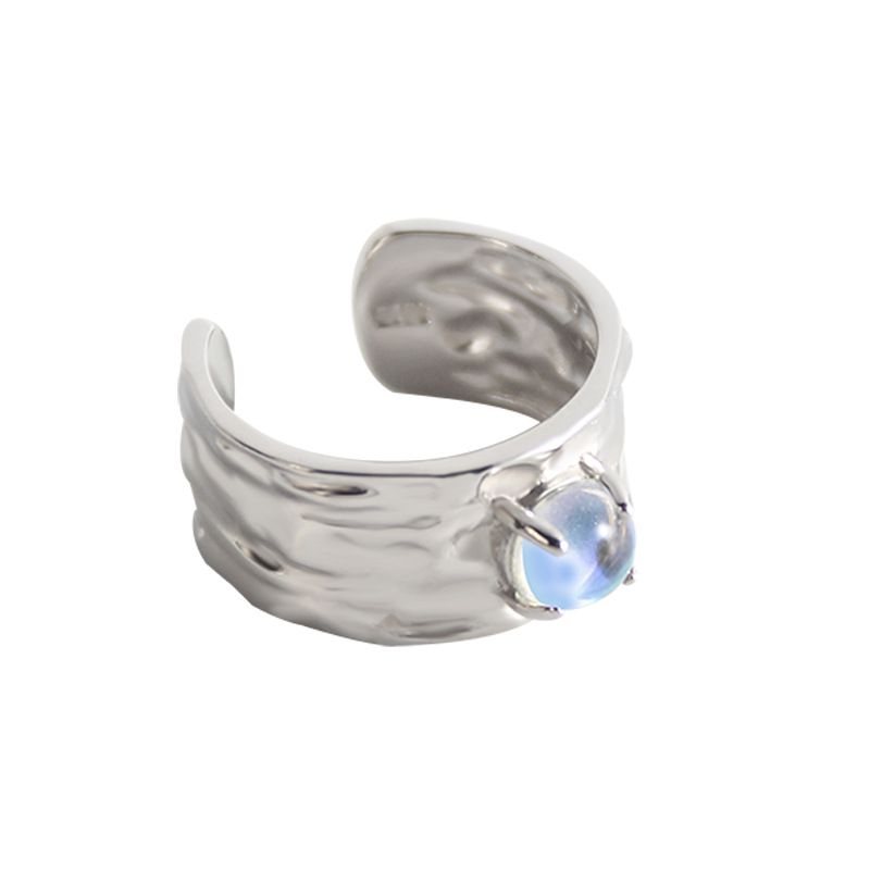 Irregular Natural Moonstone Ring