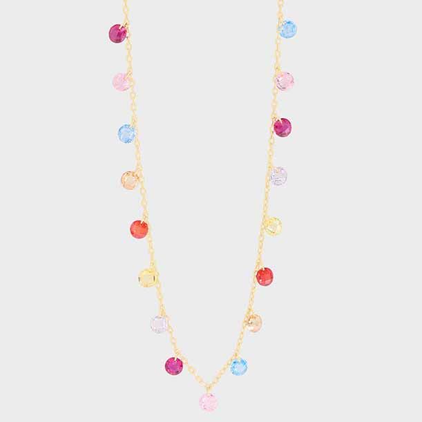Beautiful Colorful Round Necklace