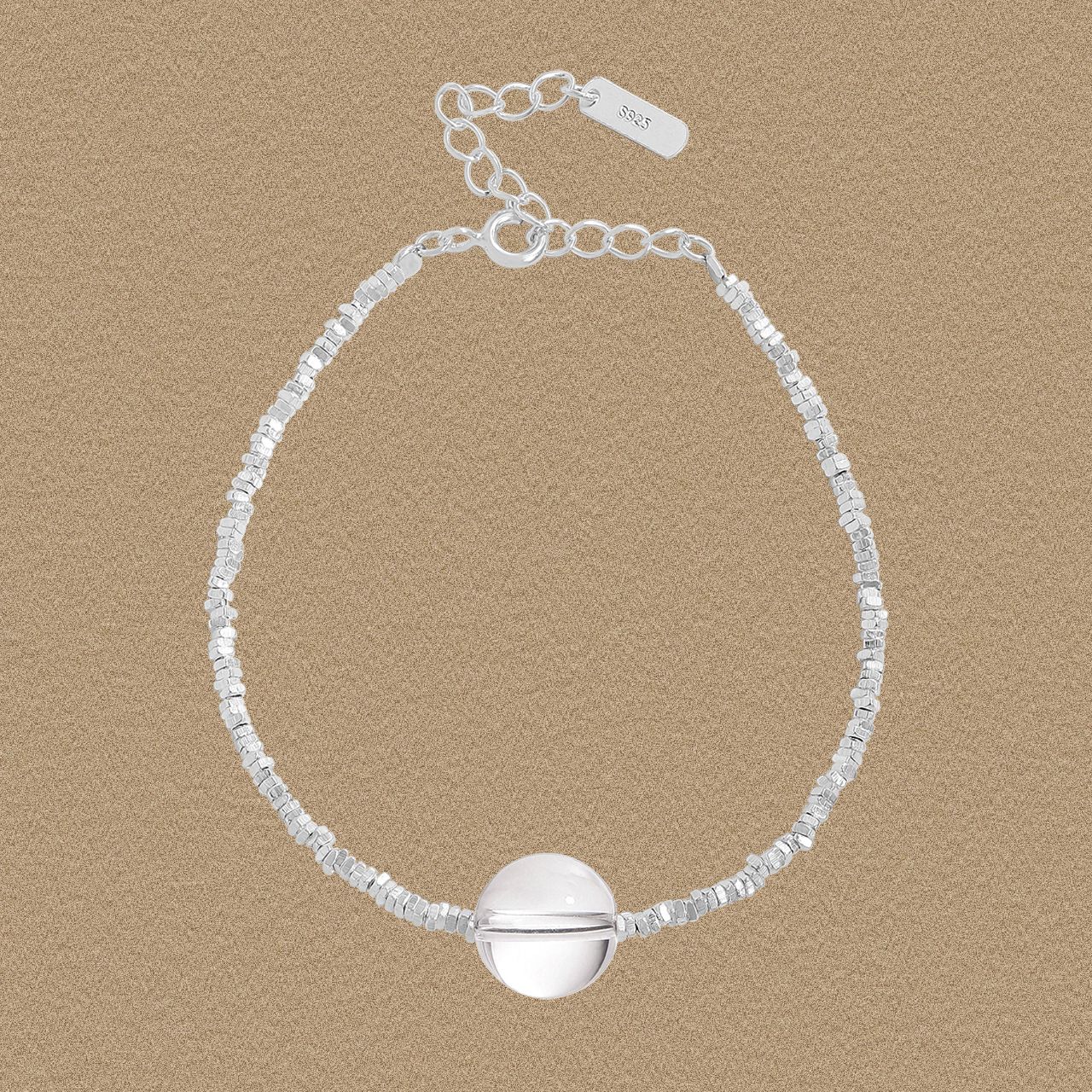 Simple Natural Transparent Bracelet