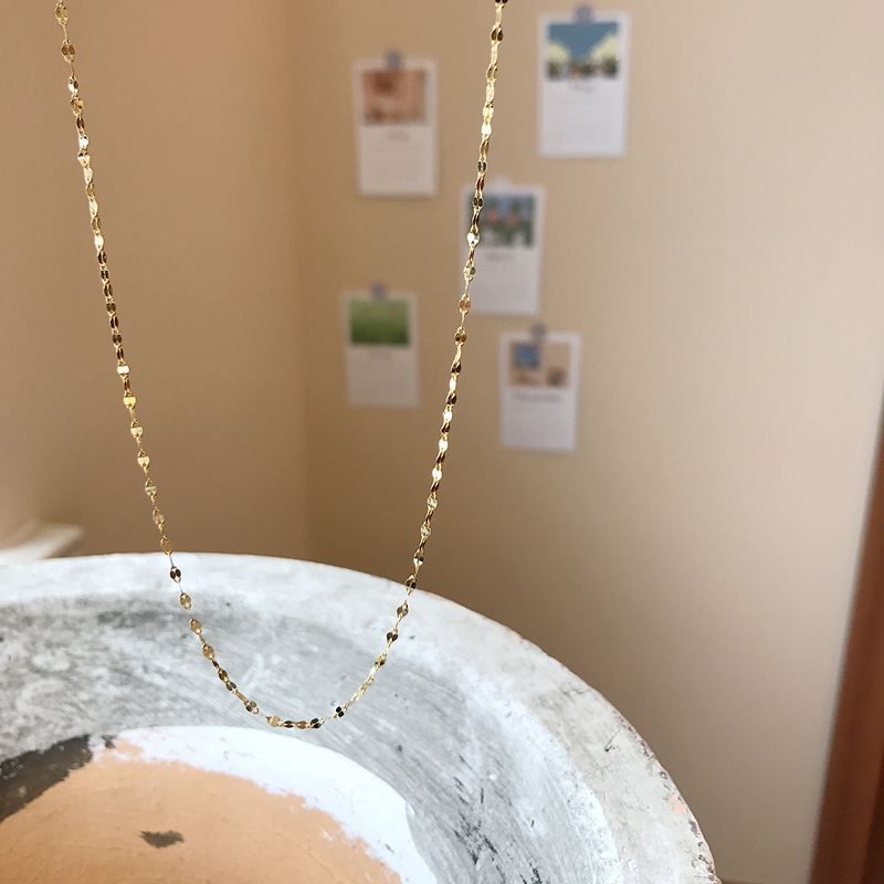 Simple Golden Necklace